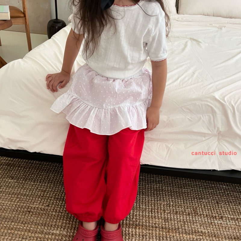 Cantucci Studio - Korean Children Fashion - #magicofchildhood - Sophie Lace Tee - 8