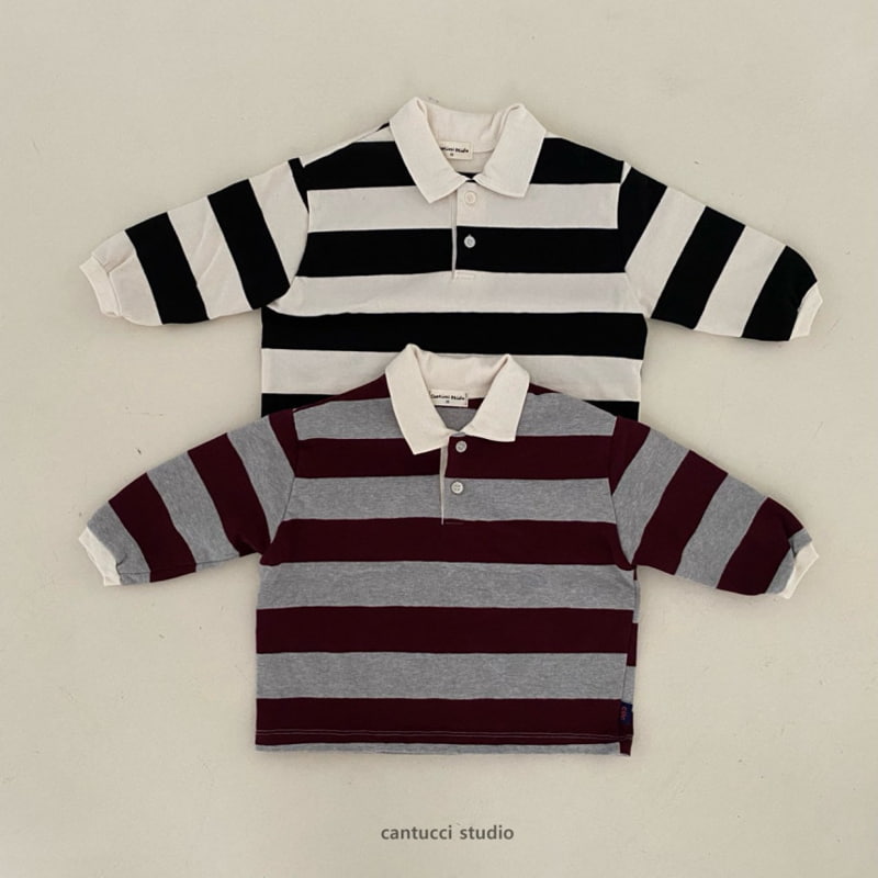 Cantucci Studio - Korean Children Fashion - #minifashionista - Walnut Collar Tee