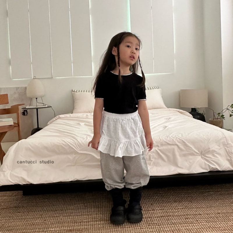 Cantucci Studio - Korean Children Fashion - #todddlerfashion - Sophie Lace Tee - 11