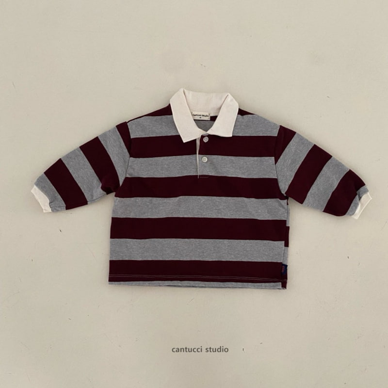 Cantucci Studio - Korean Children Fashion - #todddlerfashion - Walnut Collar Tee - 3