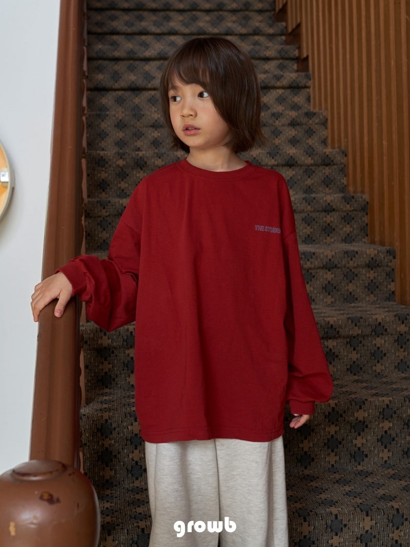 Grow B - Korean Children Fashion - #designkidswear - Student Tee - 2