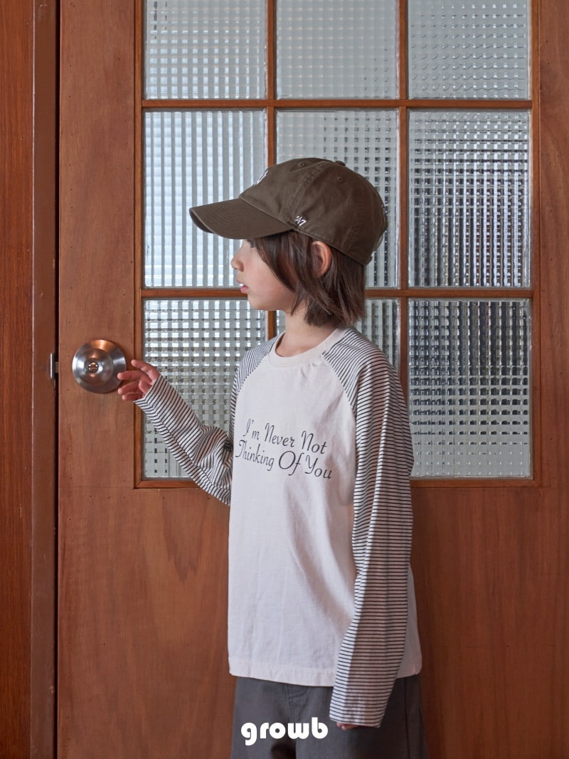 Grow B - Korean Children Fashion - #fashionkids - Zanzan Raglan Tee - 9