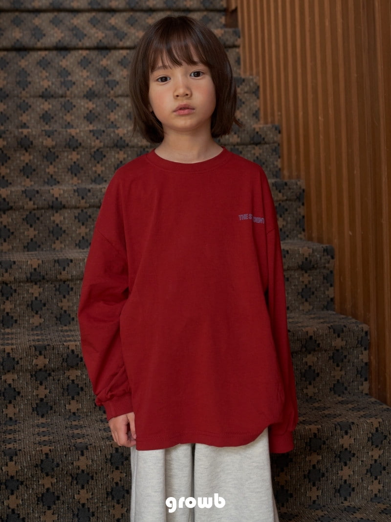 Grow B - Korean Children Fashion - #kidsshorts - Student Tee - 5