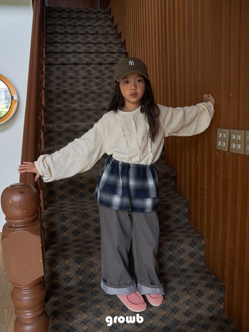 Grow B - Korean Children Fashion - #littlefashionista - Other Pants - 5