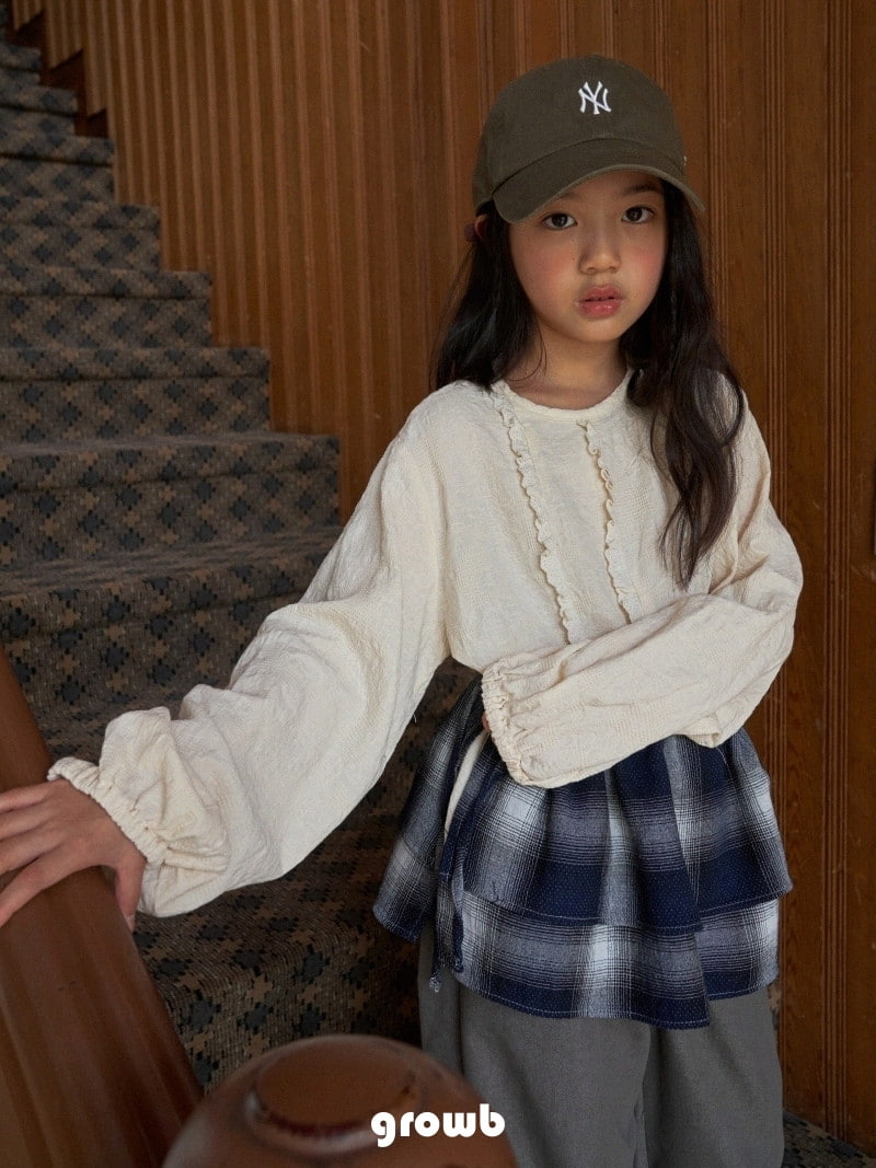 Grow B - Korean Children Fashion - #prettylittlegirls - Lina Blouse - 5