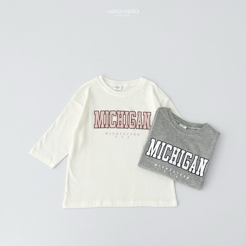 Haro Haro - Korean Children Fashion - #Kfashion4kids - Michigan Tee - 3