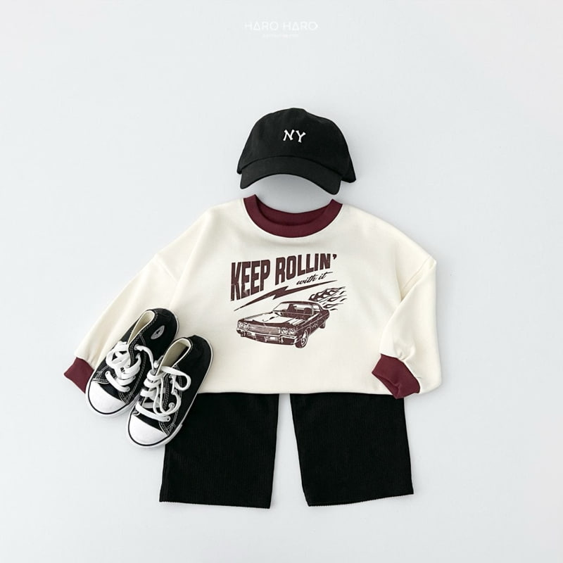 Haro Haro - Korean Children Fashion - #Kfashion4kids - Cadillac Sweatshirts - 9