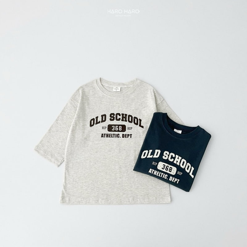 Haro Haro - Korean Children Fashion - #childrensboutique - Old School Tee - 3