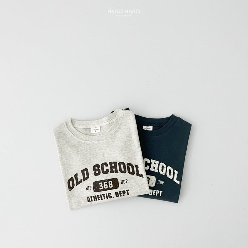 Haro Haro - Korean Children Fashion - #discoveringself - Old School Tee - 5