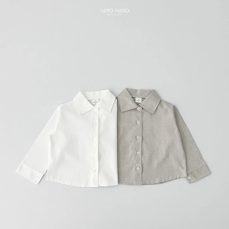 Haro Haro - Korean Children Fashion - #fashionkids - Essese Oxford Shirts - 3