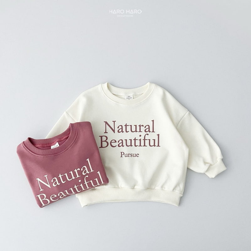 Haro Haro - Korean Children Fashion - #fashionkids - Natural Sweatshirts - 6