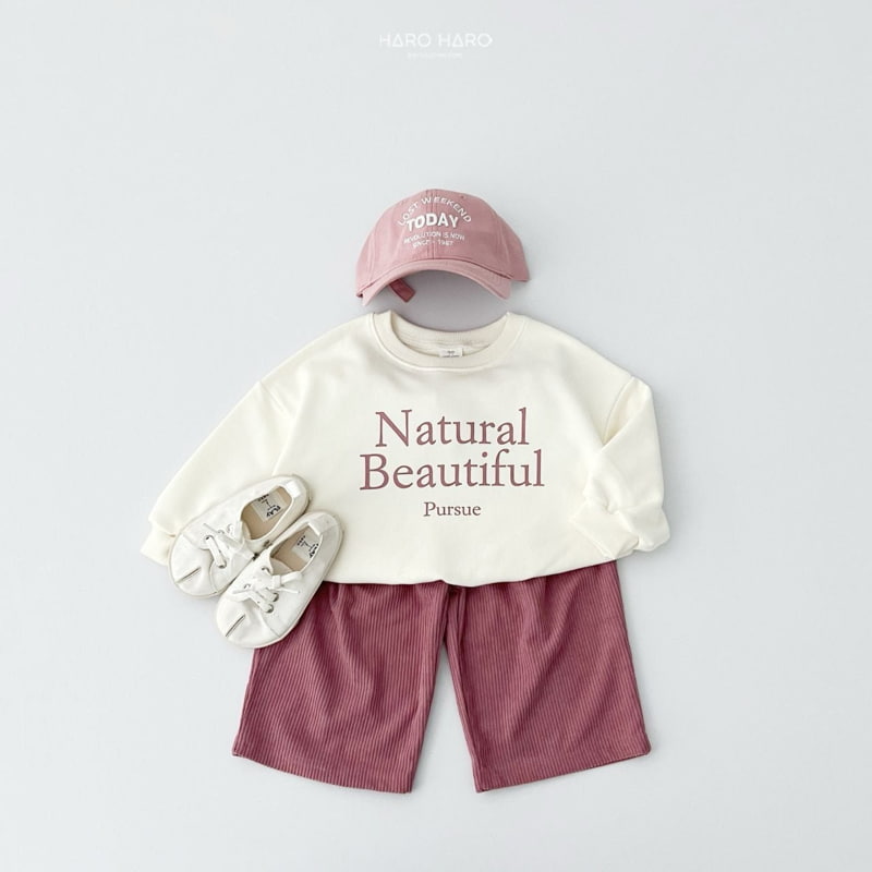 Haro Haro - Korean Children Fashion - #kidzfashiontrend - Natural Sweatshirts - 9