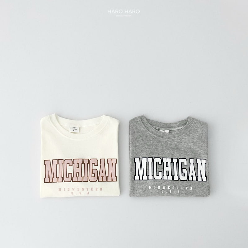 Haro Haro - Korean Children Fashion - #Kfashion4kids - Michigan Tee - 4