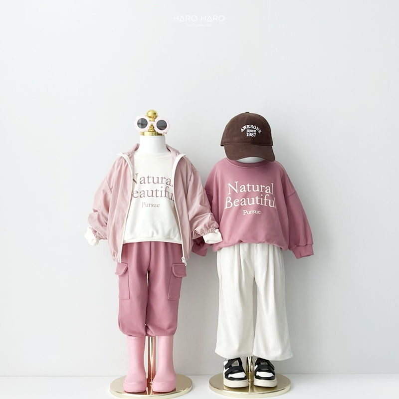 Haro Haro - Korean Children Fashion - #littlefashionista - Natural Sweatshirts - 11