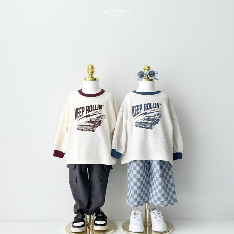 Haro Haro - Korean Children Fashion - #littlefashionista - Cadillac Sweatshirts - 10