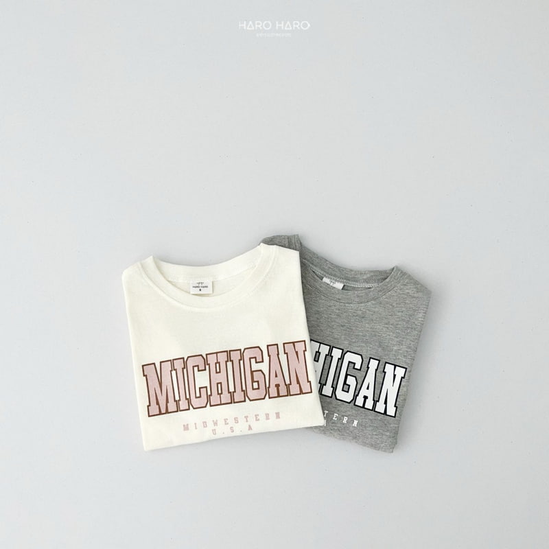 Haro Haro - Korean Children Fashion - #magicofchildhood - Michigan Tee - 5