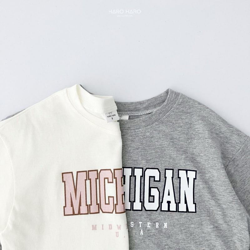 Haro Haro - Korean Children Fashion - #prettylittlegirls - Michigan Tee - 7