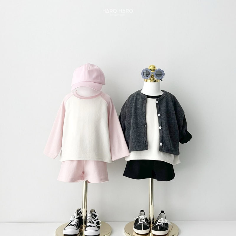 Haro Haro - Korean Children Fashion - #stylishchildhood - Milkiss Raglan Set - 11