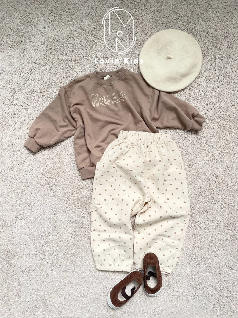 Lovin - Korean Baby Fashion - #babyootd - Milk Tee Jogger Pants - 10