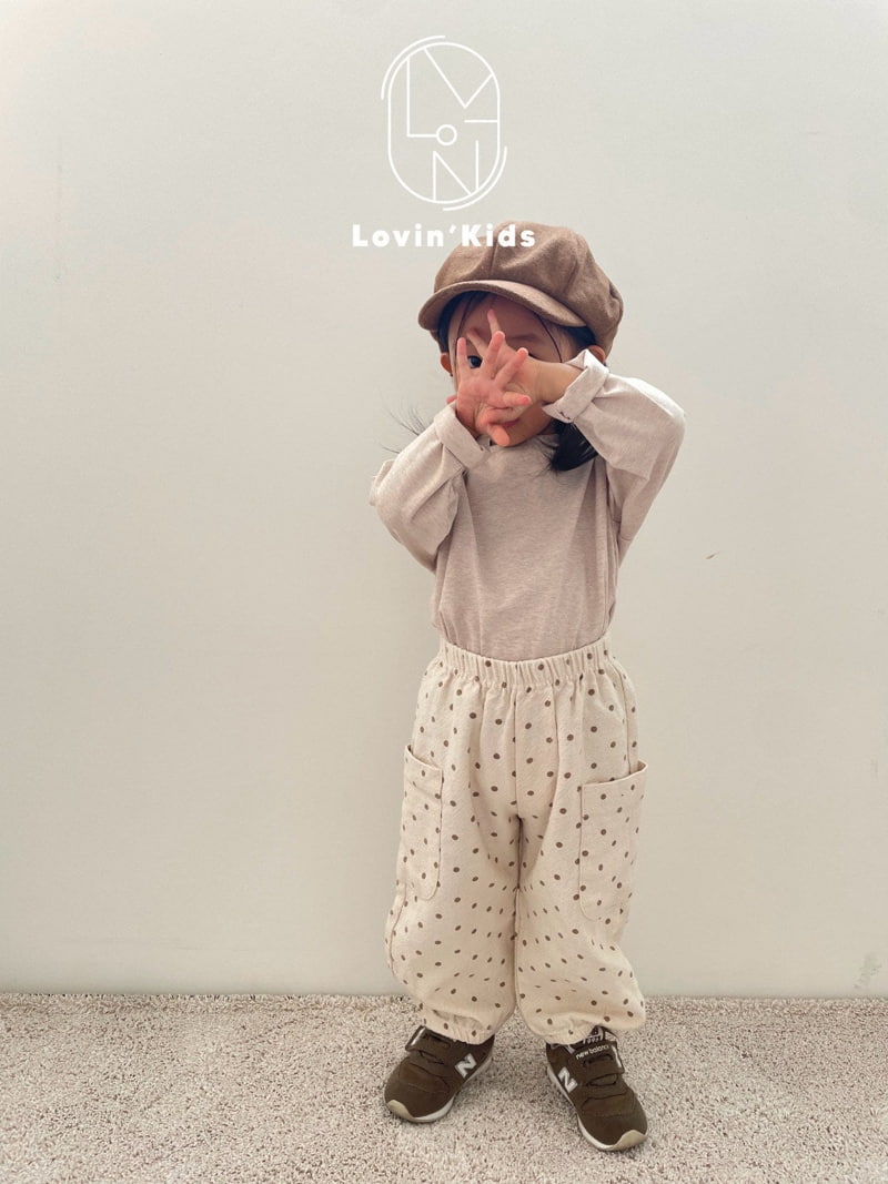 Lovin - Korean Baby Fashion - #smilingbaby - Milk Tee Jogger Pants