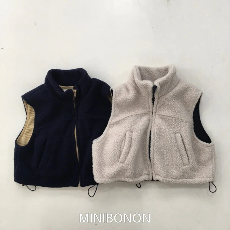 Mini Bongbong - Korean Children Fashion - #minifashionista - Falling Leaf Vest with Mom