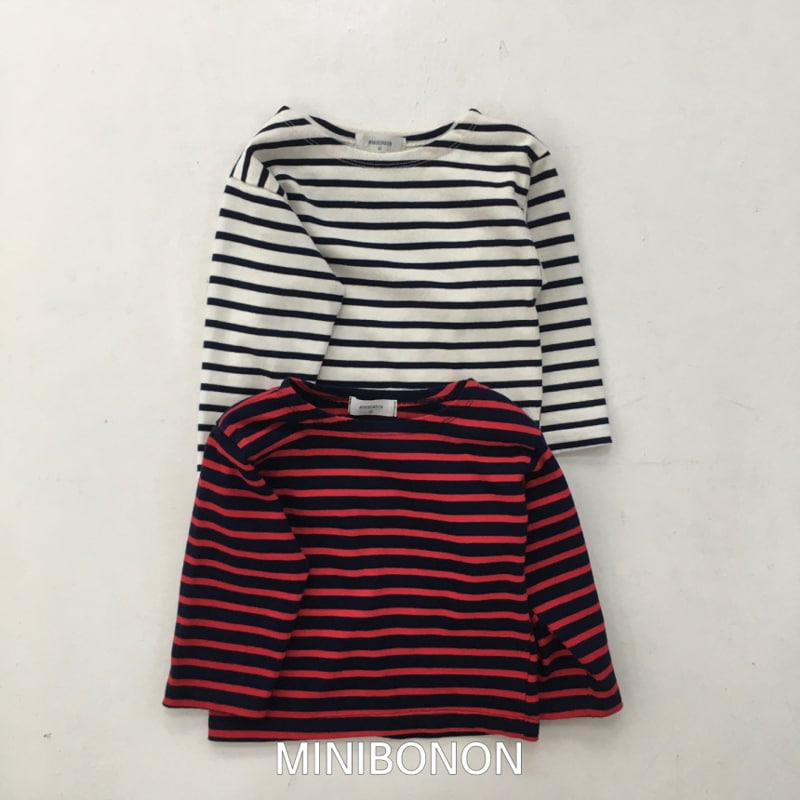 Mini Bongbong - Korean Children Fashion - #prettylittlegirls - Sam Stripe Tee