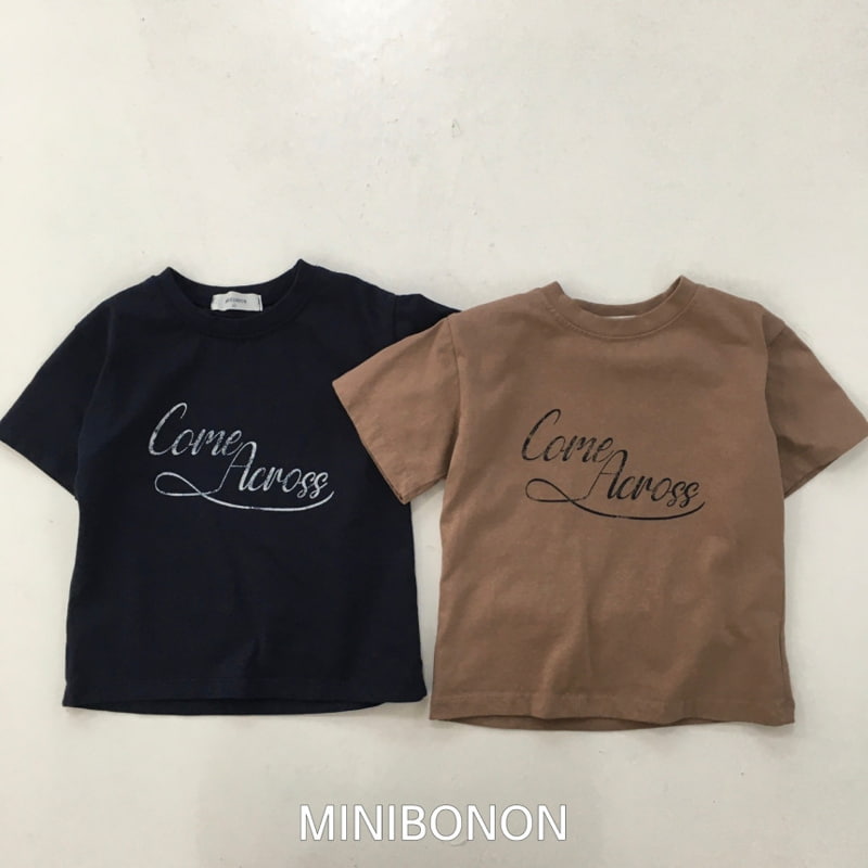 Mini Bongbong - Korean Children Fashion - #toddlerclothing - Acorss Tee