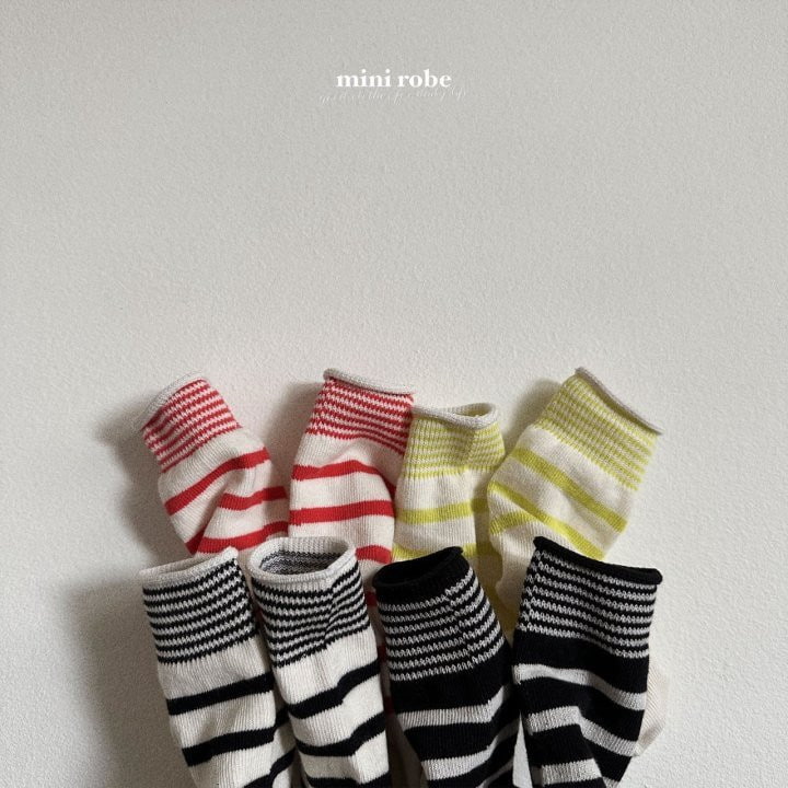 Mini Robe - Korean Baby Fashion - #babyclothing - Saint Socks (set of 4)