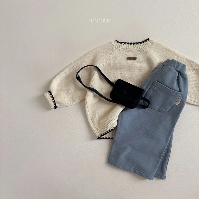 Mini Robe - Korean Baby Fashion - #babyoninstagram - Simple Wide Pants - 10