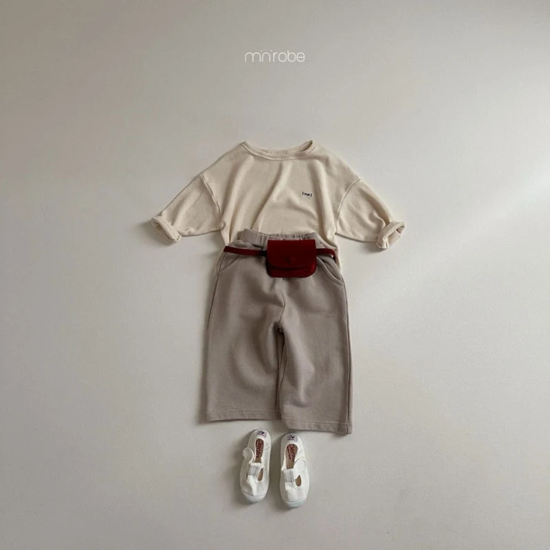 Mini Robe - Korean Baby Fashion - #babyootd - Simple Wide Pants - 11