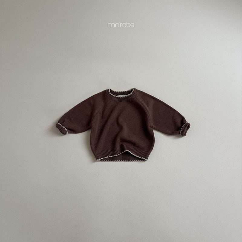 Mini Robe - Korean Baby Fashion - #babyoutfit - Mellow Knit Pullover - 6