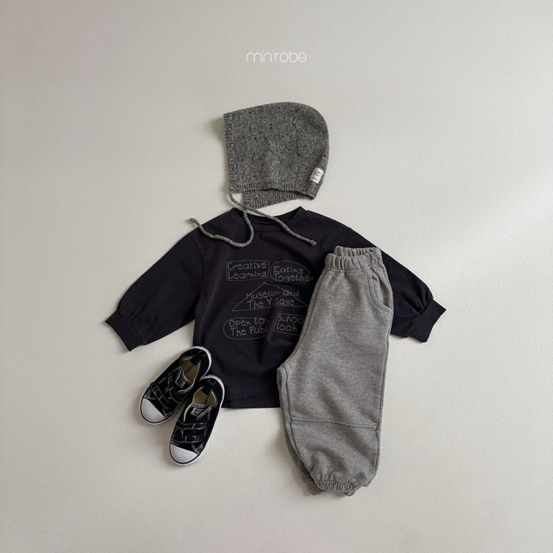 Mini Robe - Korean Baby Fashion - #babyoutfit - Vanilla Jogger Pants - 9