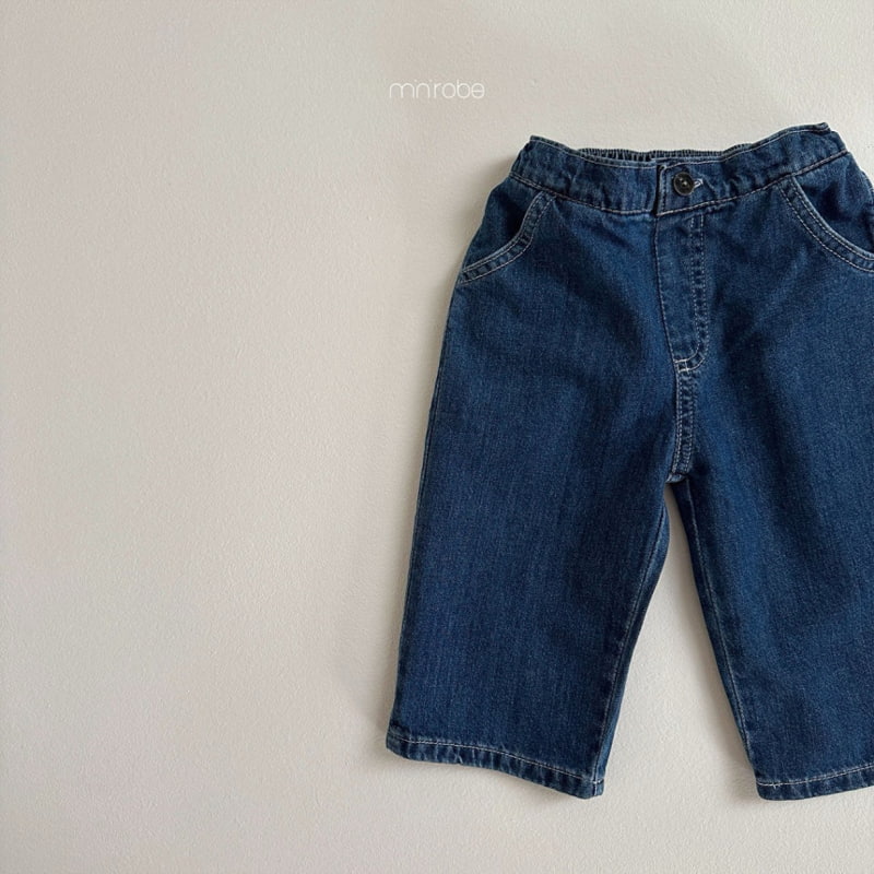 Mini Robe - Korean Baby Fashion - #babyoutfit - With Straight Denim Pants - 7