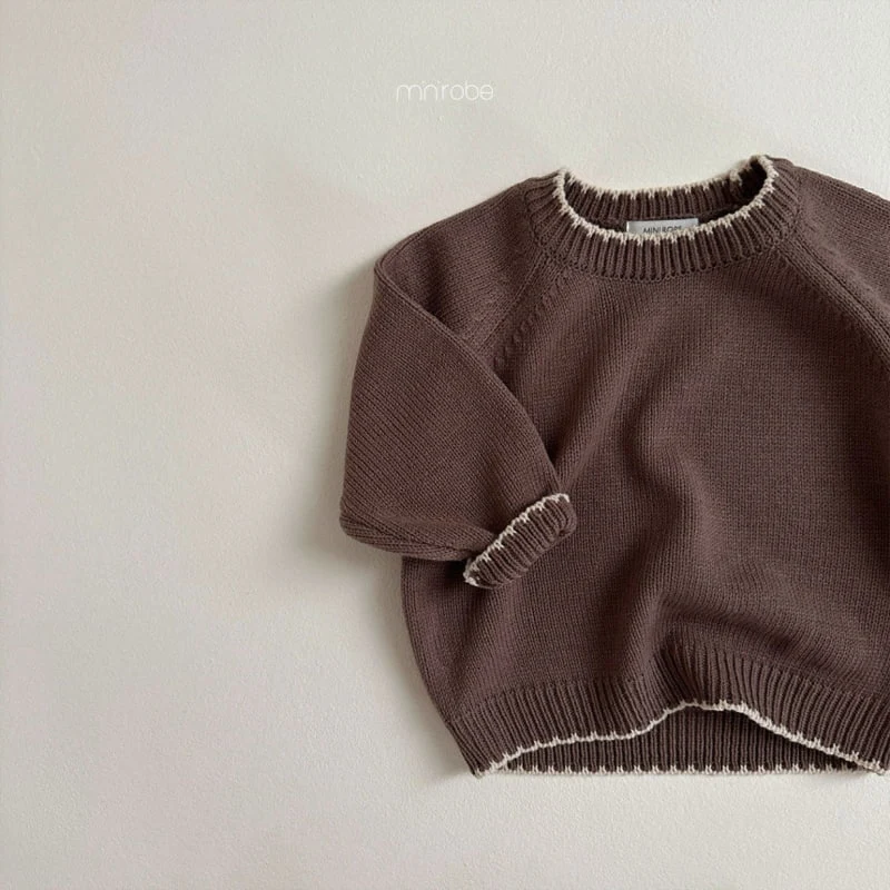 Mini Robe - Korean Baby Fashion - #babywear - Mellow Knit Pullover - 7