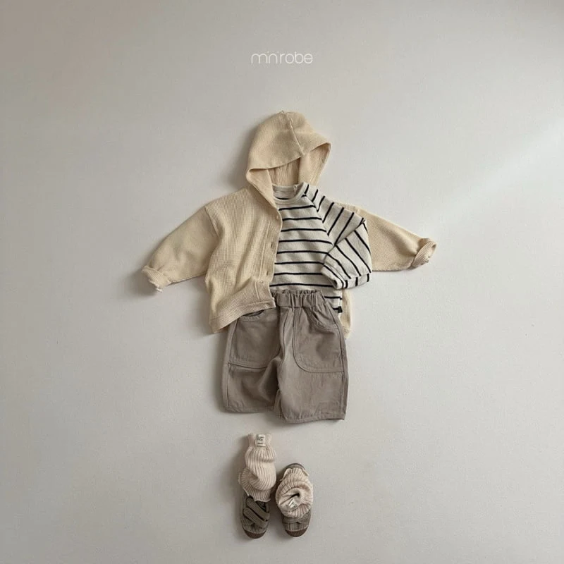 Mini Robe - Korean Baby Fashion - #onlinebabyshop - Roll Loose Tee - 9