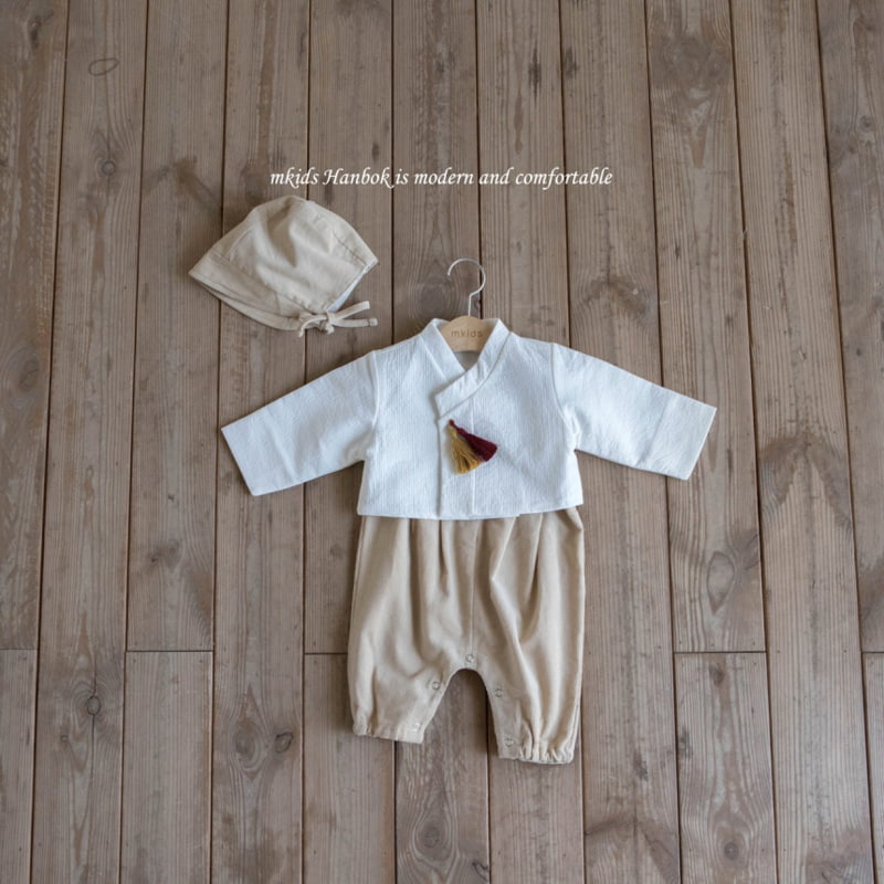 Mkids - Korean Baby Fashion - #babygirlfashion - Buddle Bodysuit Set - 3