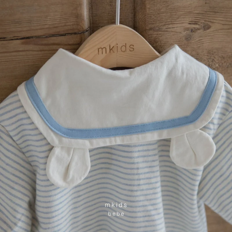 Mkids - Korean Baby Fashion - #babylifestyle - Morgan Sailor Bodysuit - 8