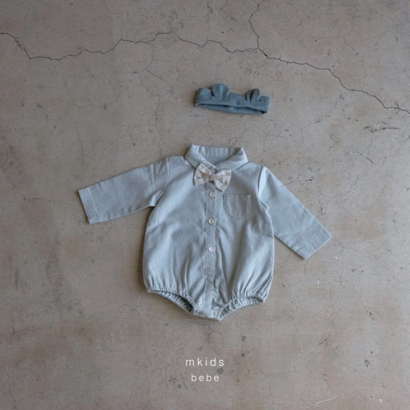 Mkids - Korean Baby Fashion - #babyoninstagram - Best Tie Bodysuit - 10