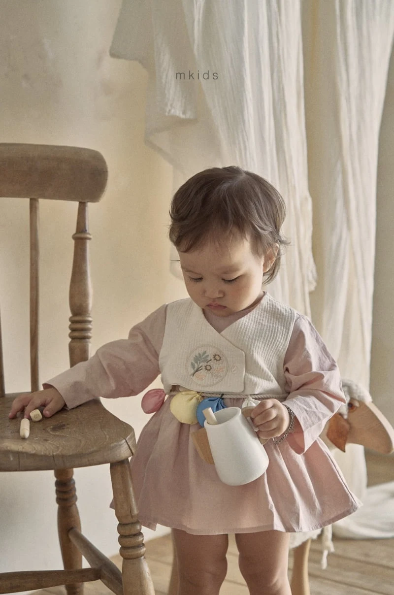 Mkids - Korean Baby Fashion - #babyoninstagram - Somsom Hanbok Romper - 11