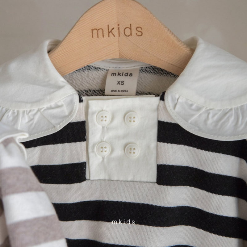 Mkids - Korean Children Fashion - #Kfashion4kids - Double Collar Sweatshirts - 2