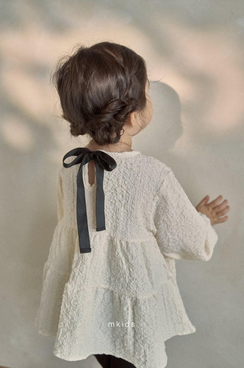 Mkids - Korean Children Fashion - #magicofchildhood - Laura Cancan Blouse - 12