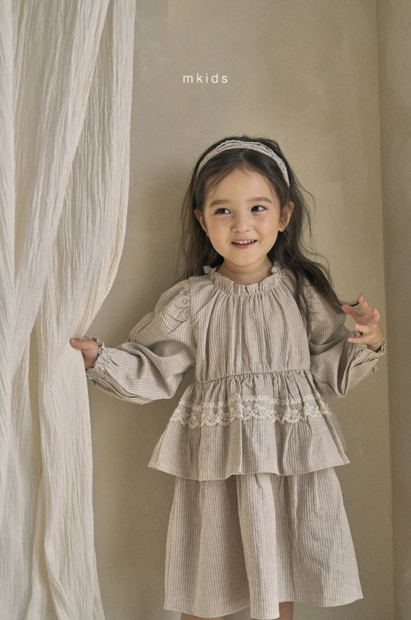 Mkids - Korean Children Fashion - #minifashionista - Saron Lace Dress - 2