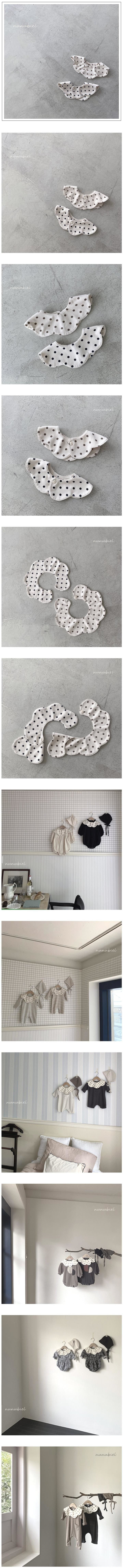 Nunubiel - Korean Baby Fashion - #babyfever - Dot Bib