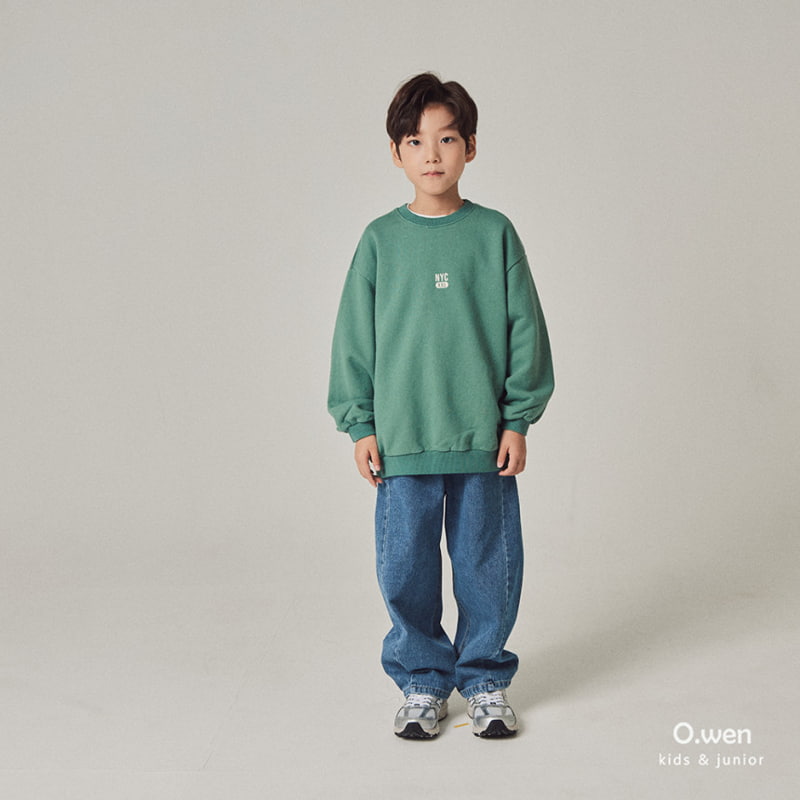 O Wen - Korean Children Fashion - #Kfashion4kids - New York In Out Sweatshirts