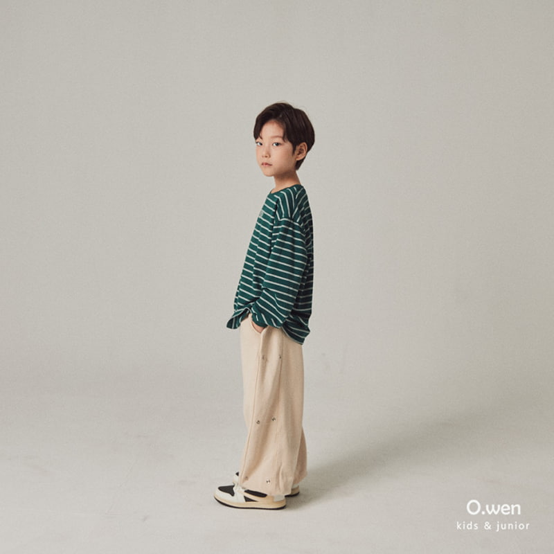 O Wen - Korean Children Fashion - #Kfashion4kids - Disco Stripe Tee - 7