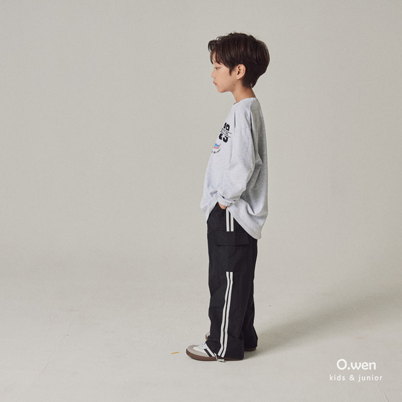 O Wen - Korean Children Fashion - #Kfashion4kids - Line String Pants - 6