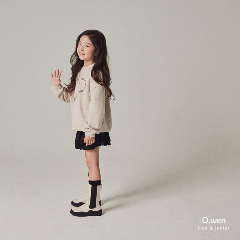 O Wen - Korean Children Fashion - #childofig - Heart Lace Skirt - 5