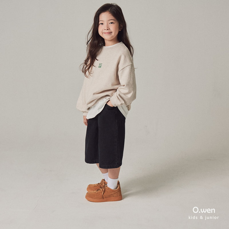 O Wen - Korean Children Fashion - #designkidswear - Denim Burmuda Pants - 8