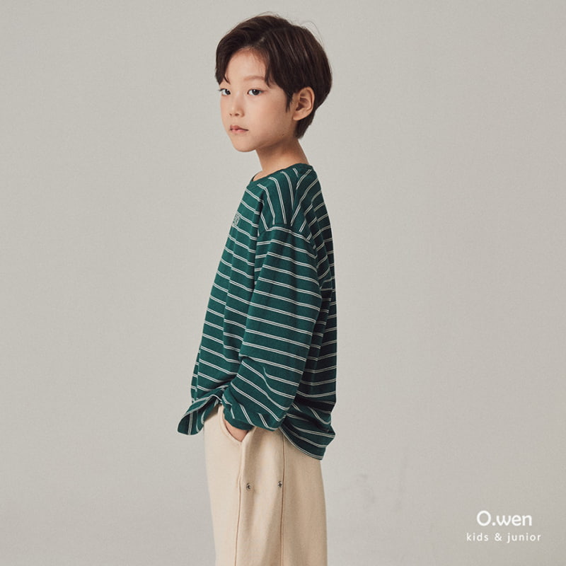 O Wen - Korean Children Fashion - #designkidswear - Disco Stripe Tee