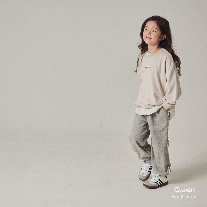 O Wen - Korean Children Fashion - #discoveringself - Lace Jogger Pants with Mom - 11